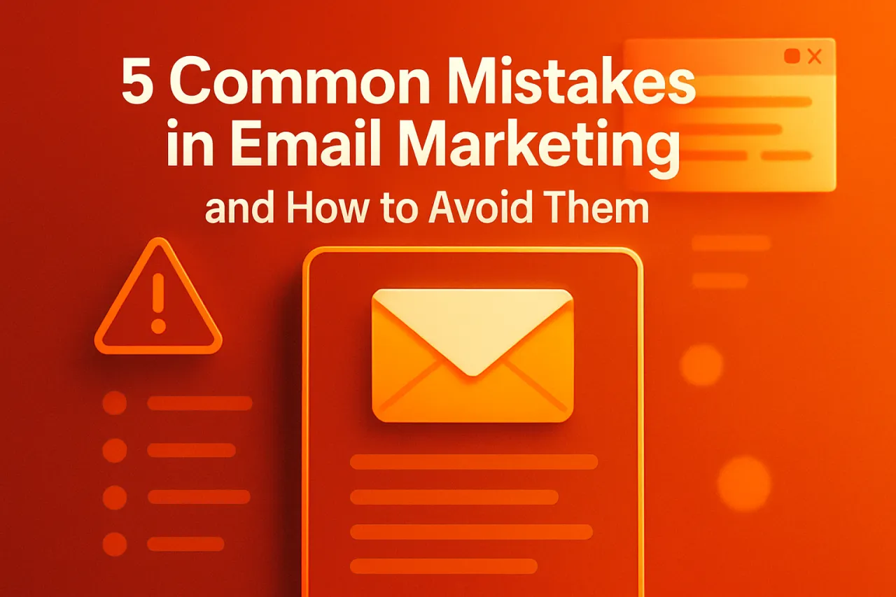 5 Common Mistakes in Email Marketing and How to Avoid Them