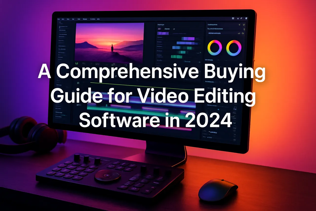 A Comprehensive Buying Guide for Video Editing Software in 2024