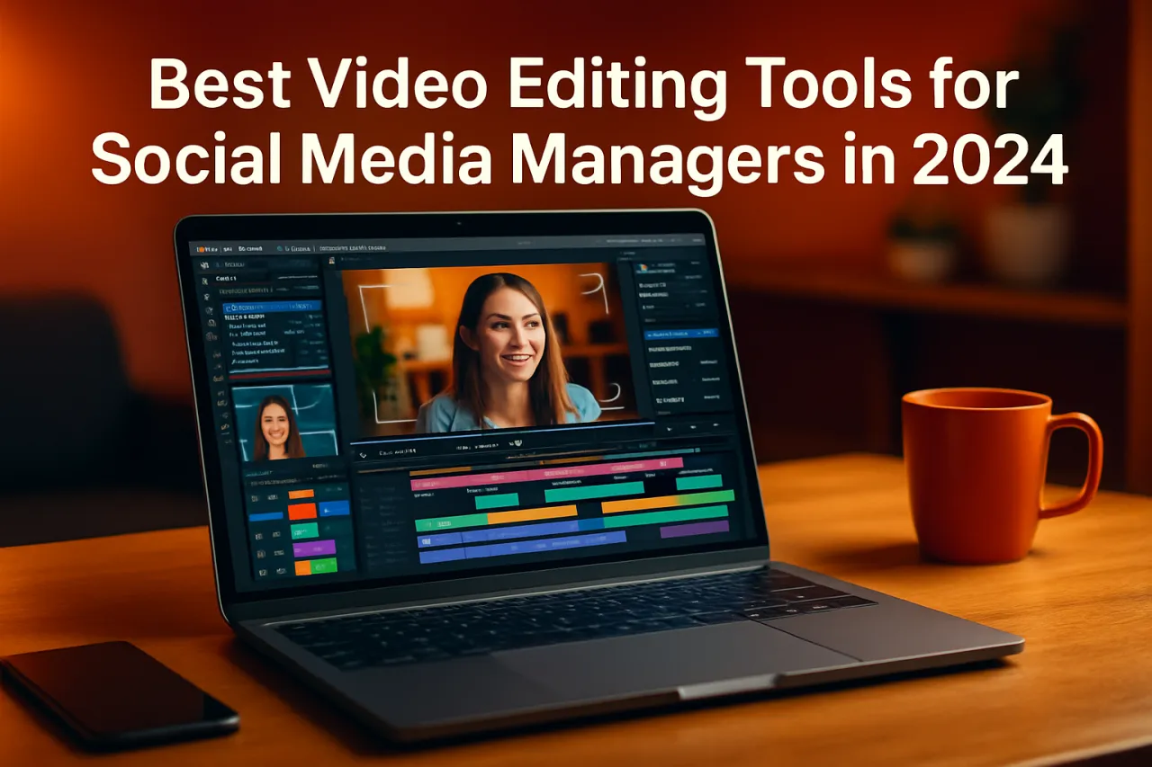 Best Video Editing Tools for Social Media Managers in 2024