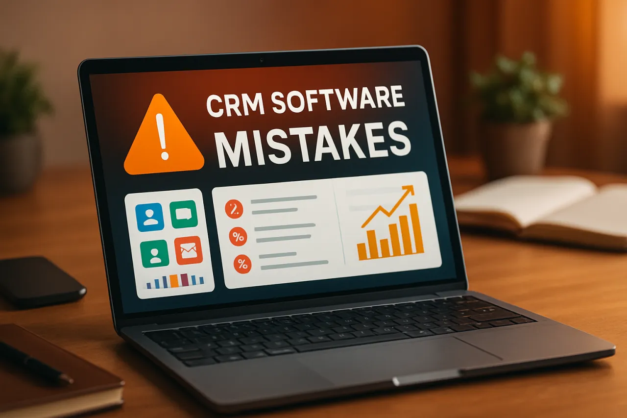 Common CRM Software Mistakes to Avoid for Small Businesses