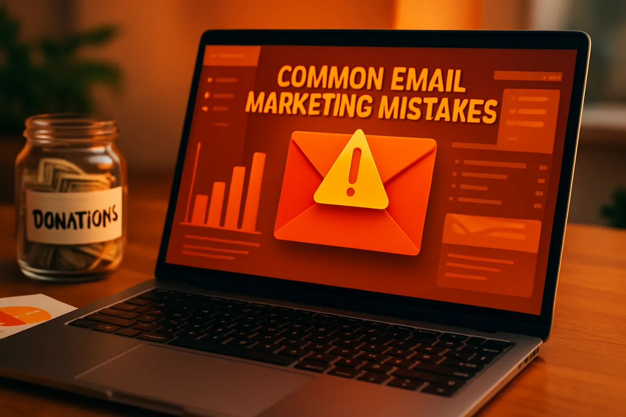 Common Email Marketing Mistakes Nonprofits Should Avoid