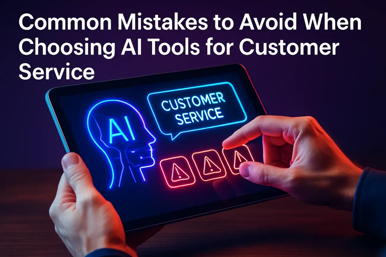 Common Mistakes to Avoid When Choosing AI Tools for Customer Service