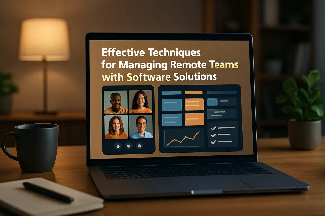 Effective Techniques for Managing Remote Teams with Software Solutions