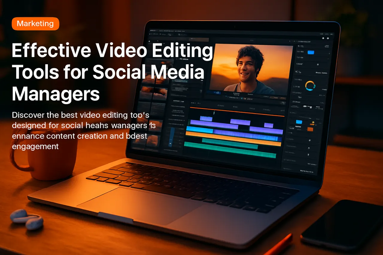Effective Video Editing Tools for Social Media Managers