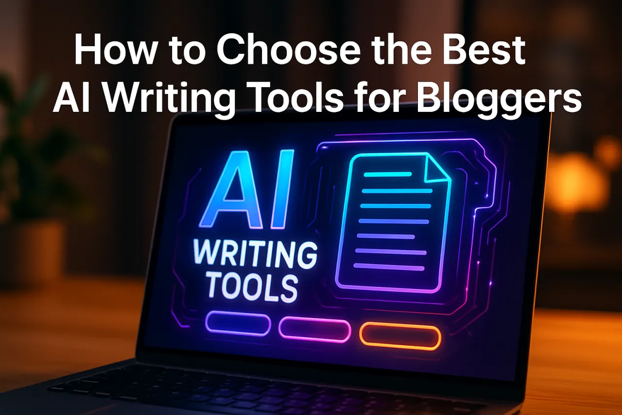 How to Choose the Best AI Writing Tools for Bloggers