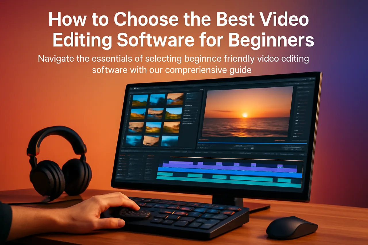 How to Choose the Best Video Editing Software for Beginners