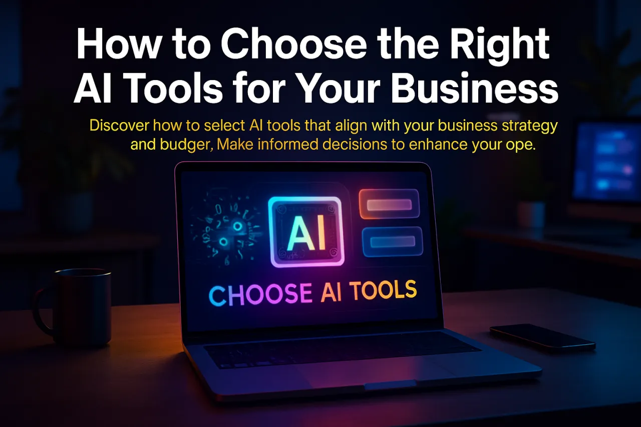 How to Choose the Right AI Tools for Your Business
