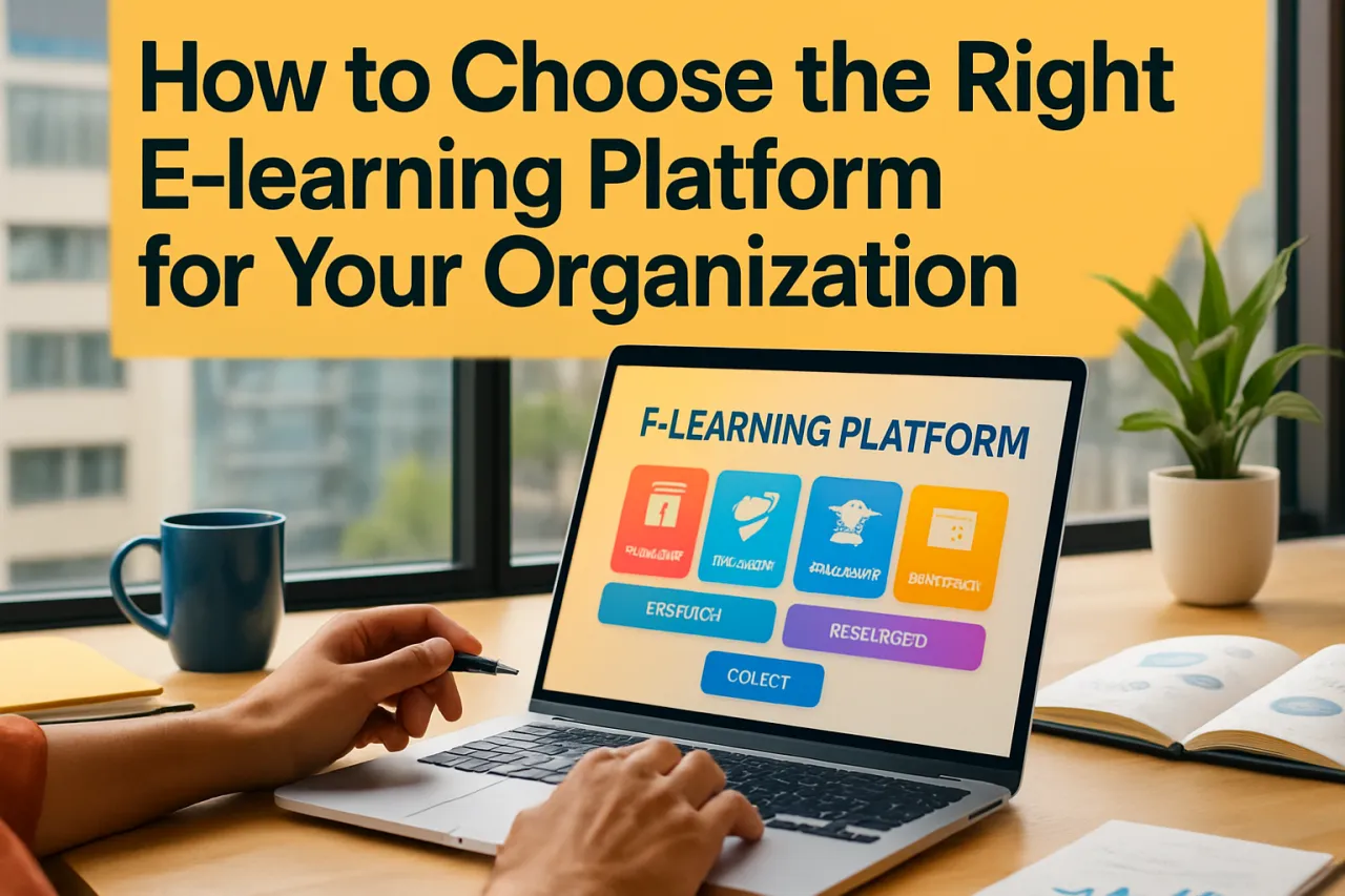 How to Choose the Right E-learning Platform for Your Organization