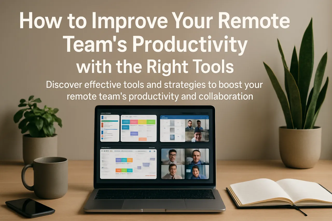 How to Improve Your Remote Team's Productivity with the Right Tools