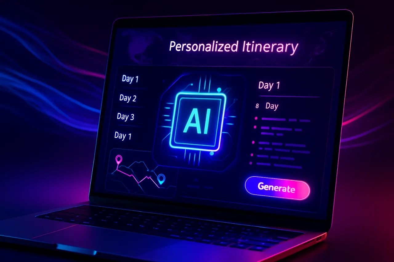 Step-by-Step Guide to Creating Personalized Itineraries with AI Tools