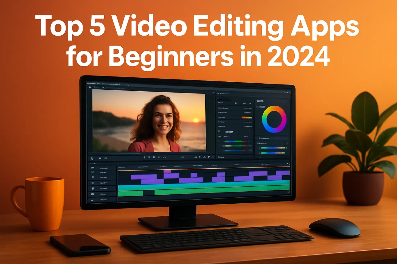 Top 5 Video Editing Apps for Beginners in 2024