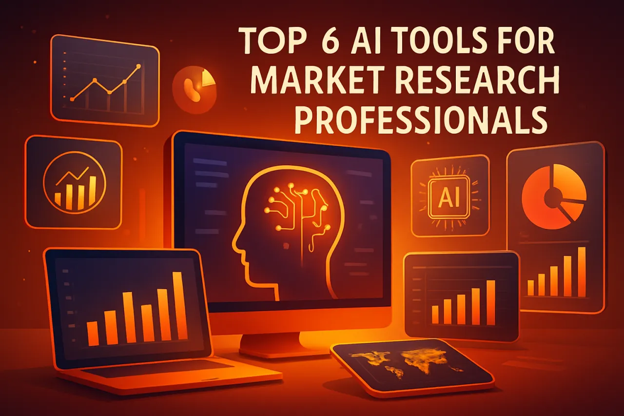 Top 6 AI Tools for Market Research Professionals