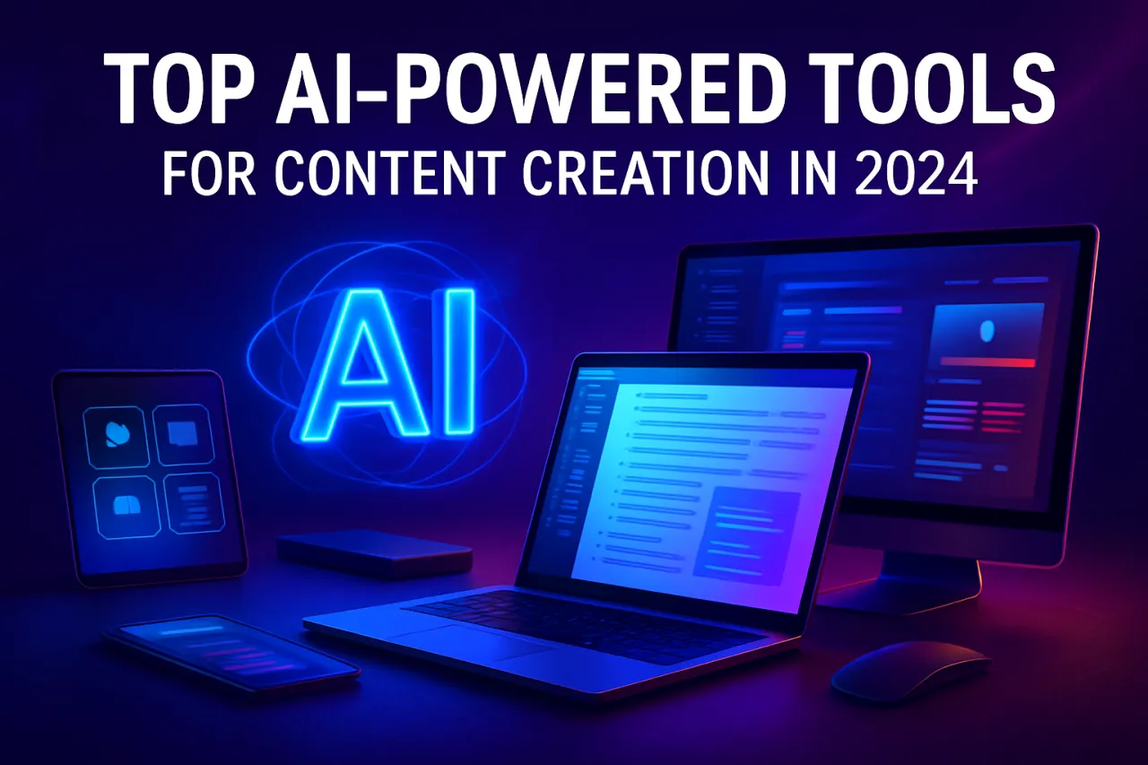 Top AI-Powered Tools for Content Creation in 2024