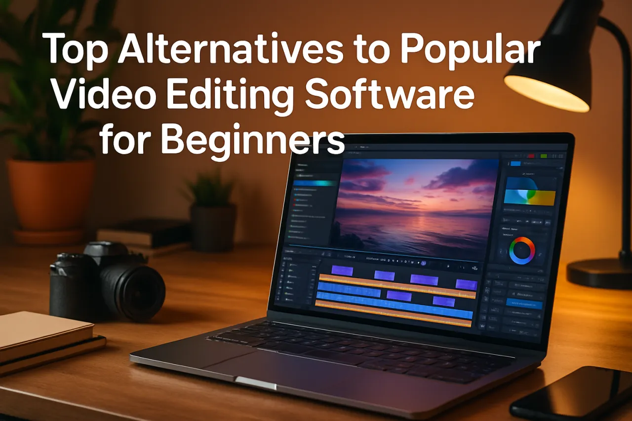 Top Alternatives to Popular Video Editing Software for Beginners