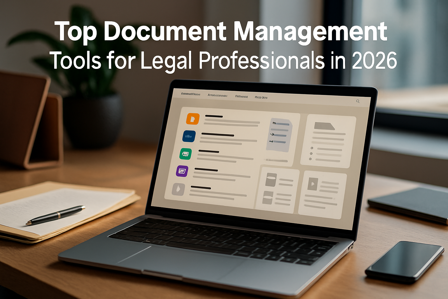 Top Document Management Tools for Legal Professionals in 2026