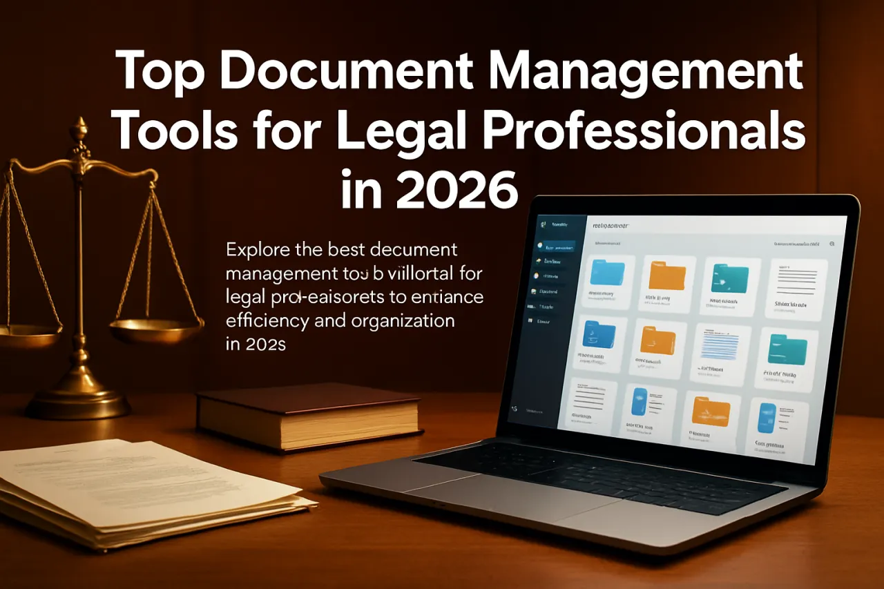 Top Document Management Tools for Legal Professionals in 2026