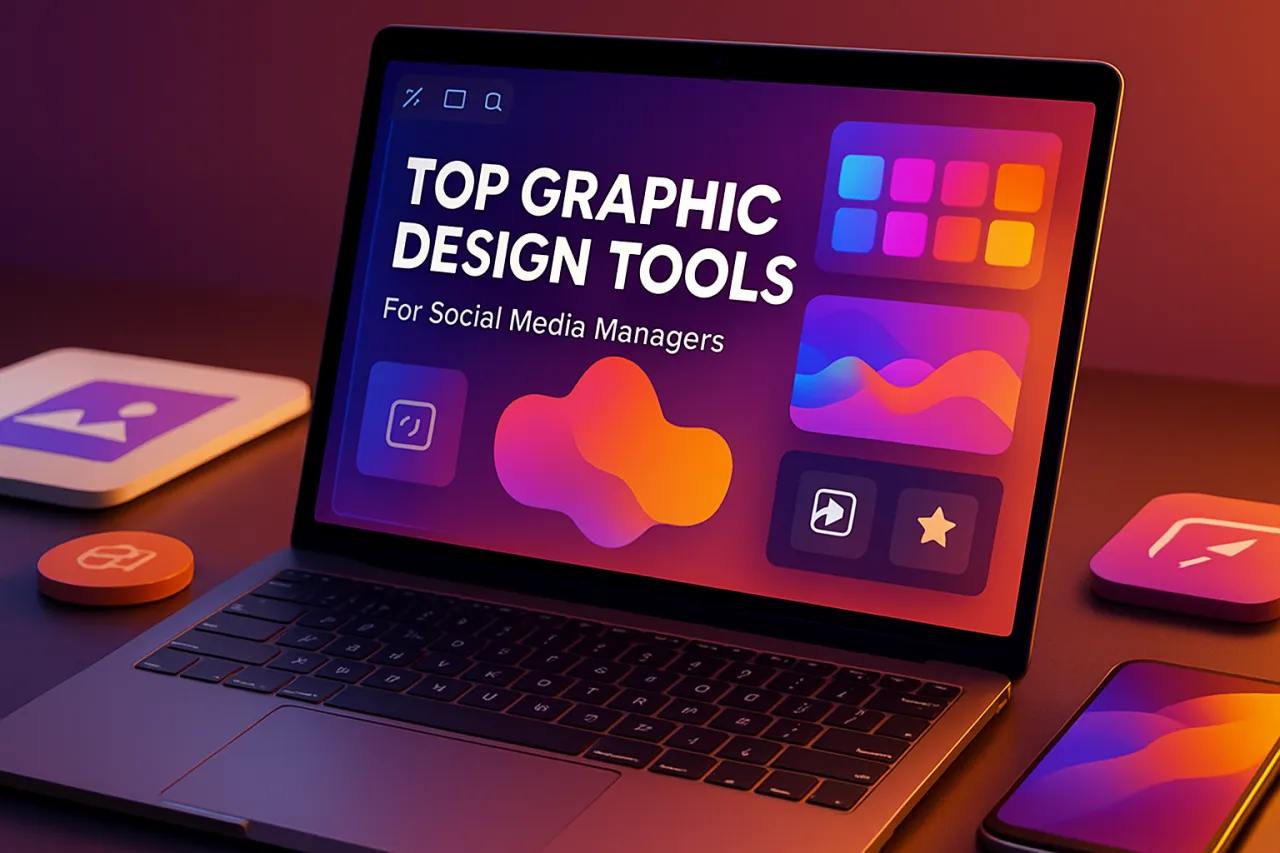 Top Graphic Design Tools for Social Media Managers