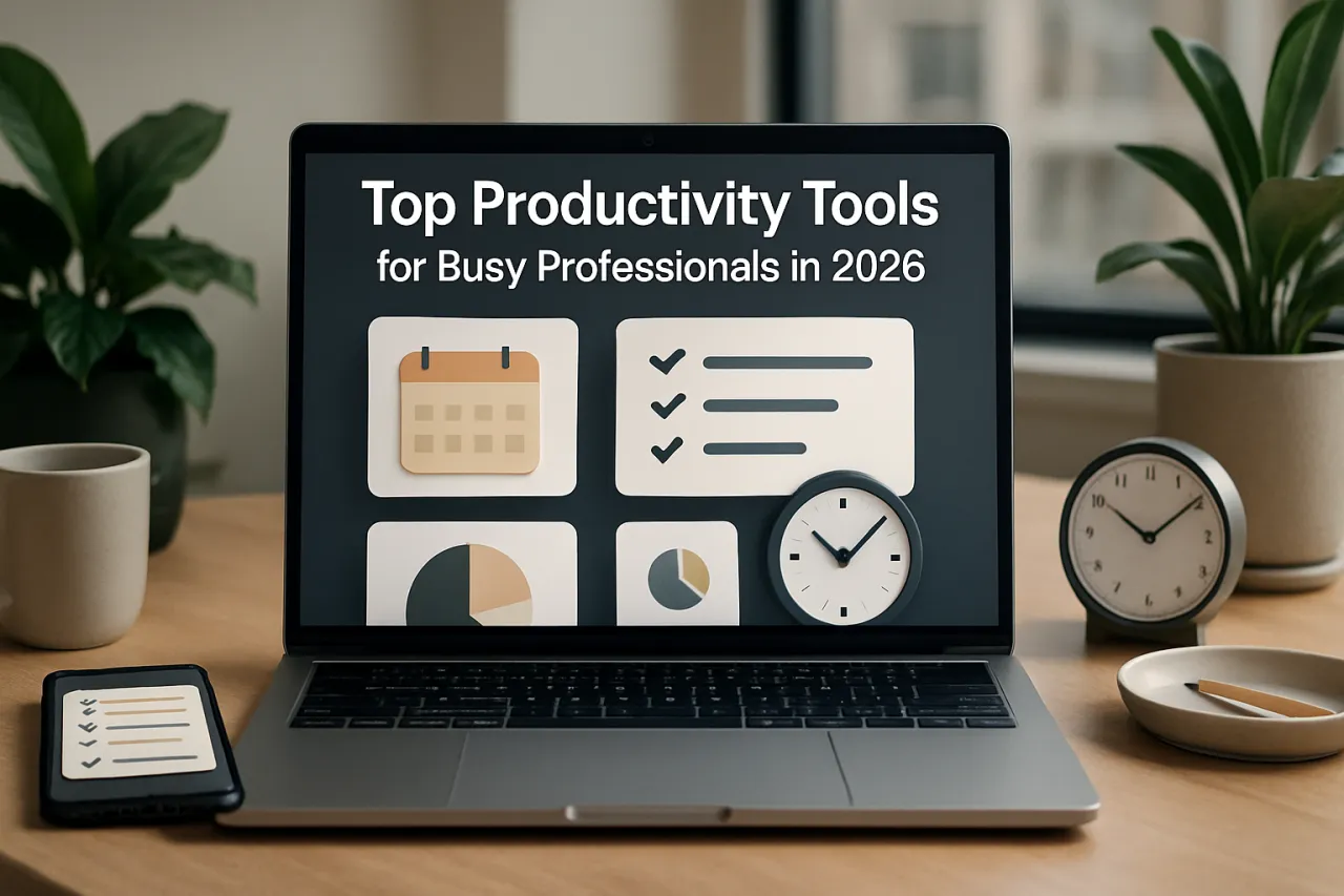Top Productivity Tools for Busy Professionals in 2026