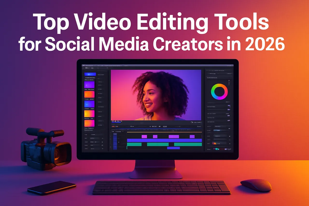 Top Video Editing Tools for Social Media Creators in 2026