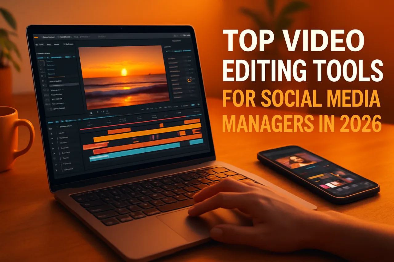 Top Video Editing Tools for Social Media Managers in 2026