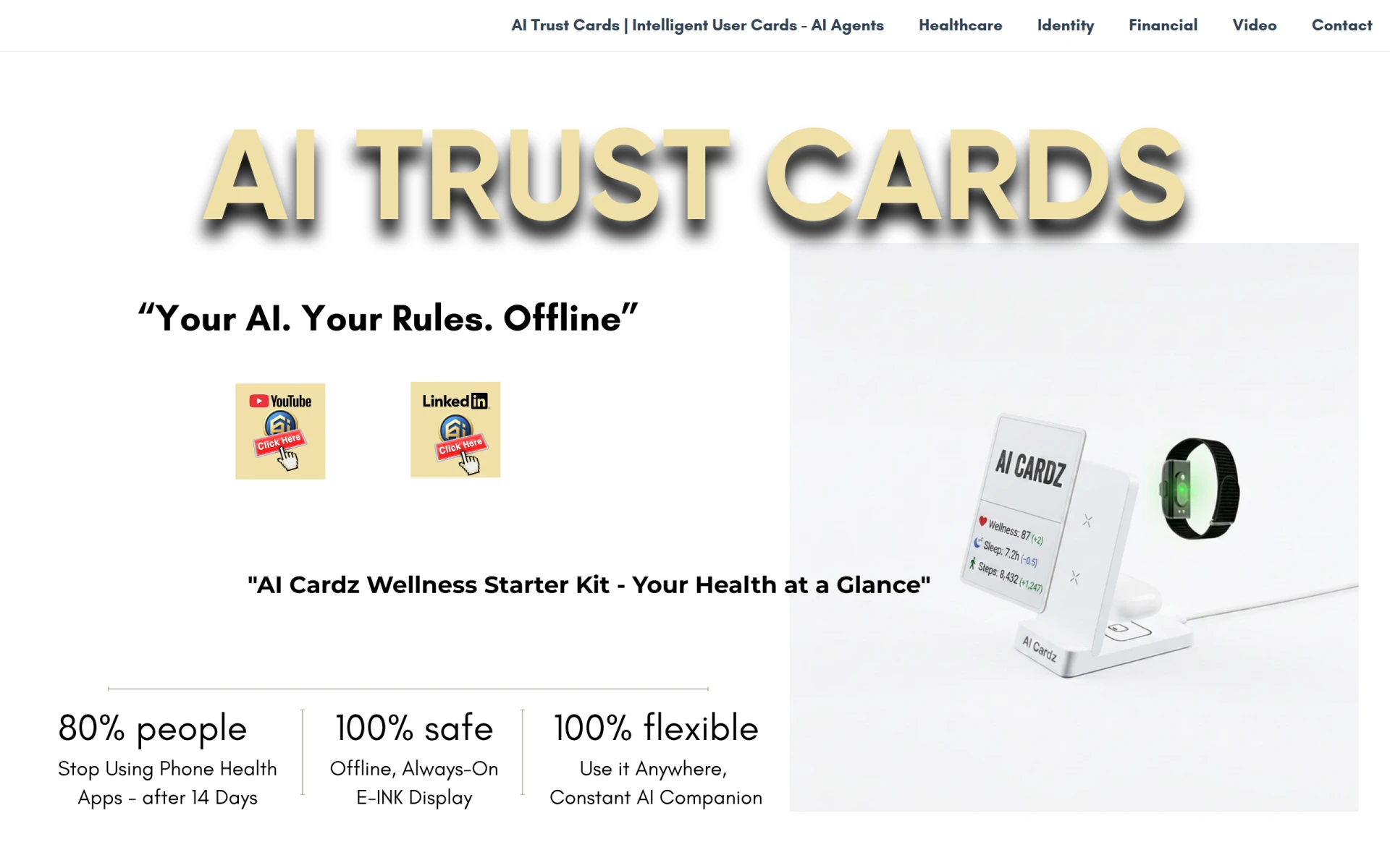 2-in-1 Trust Cards screenshot