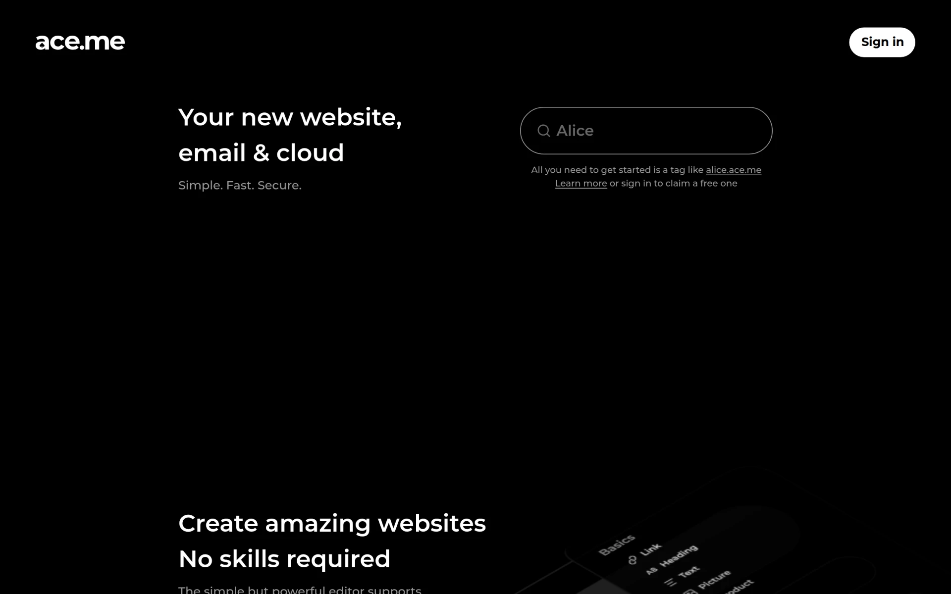 ace.me feature image