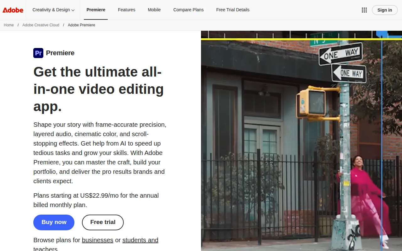 Adobe Premiere Pro screenshot