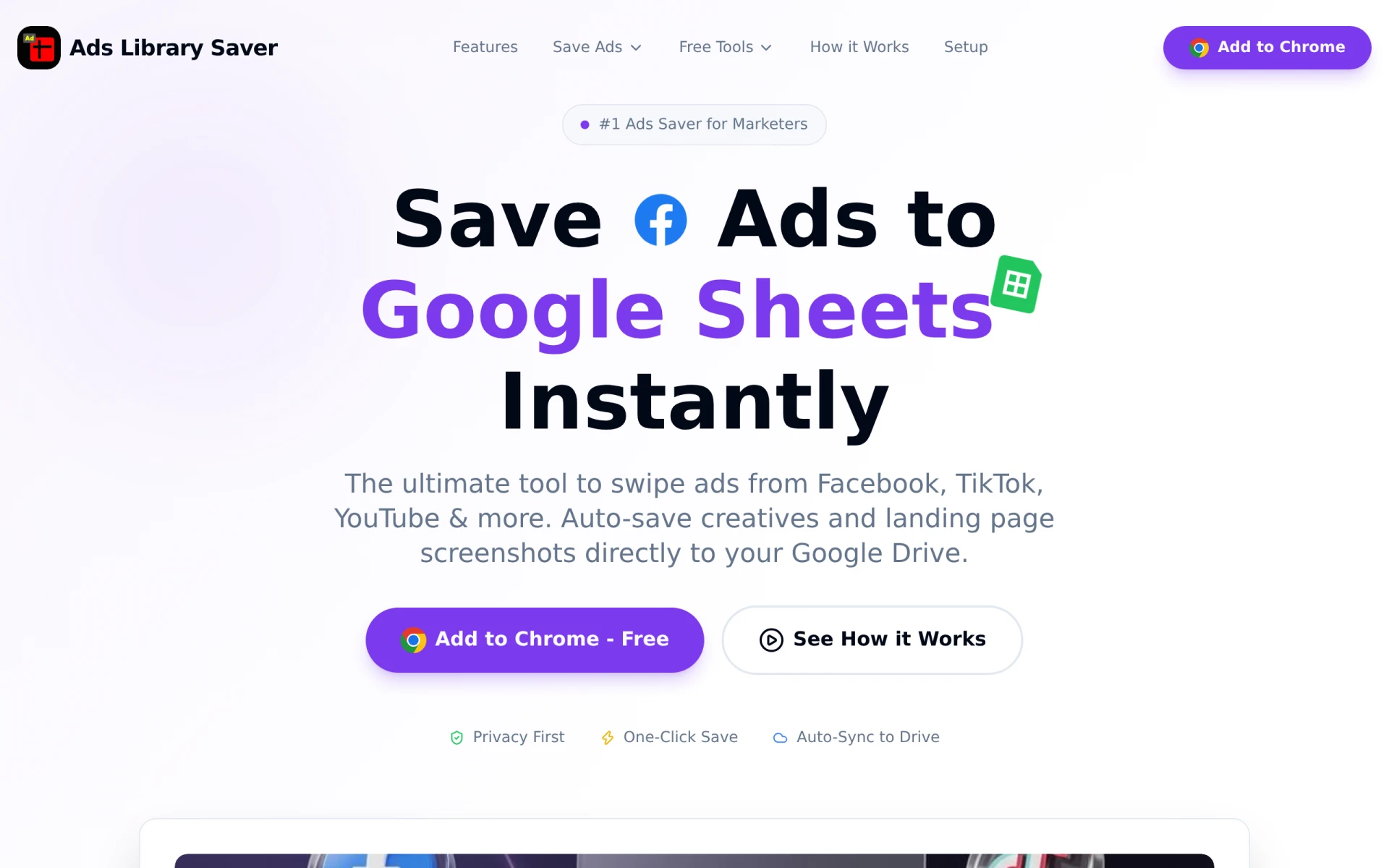 Ads Library Saver feature image