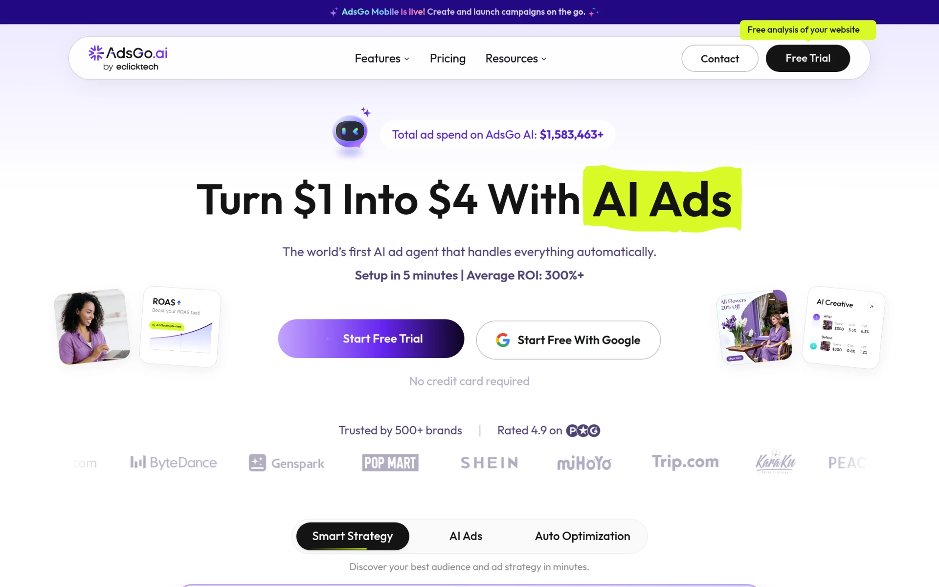 AdsG.ai screenshot
