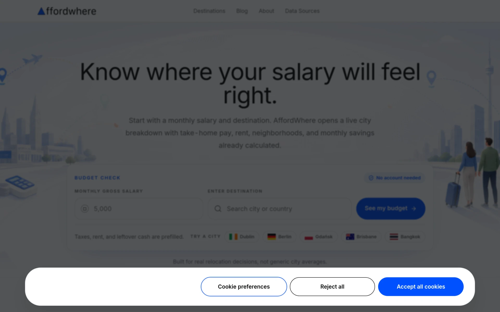 AffordWhere screenshot
