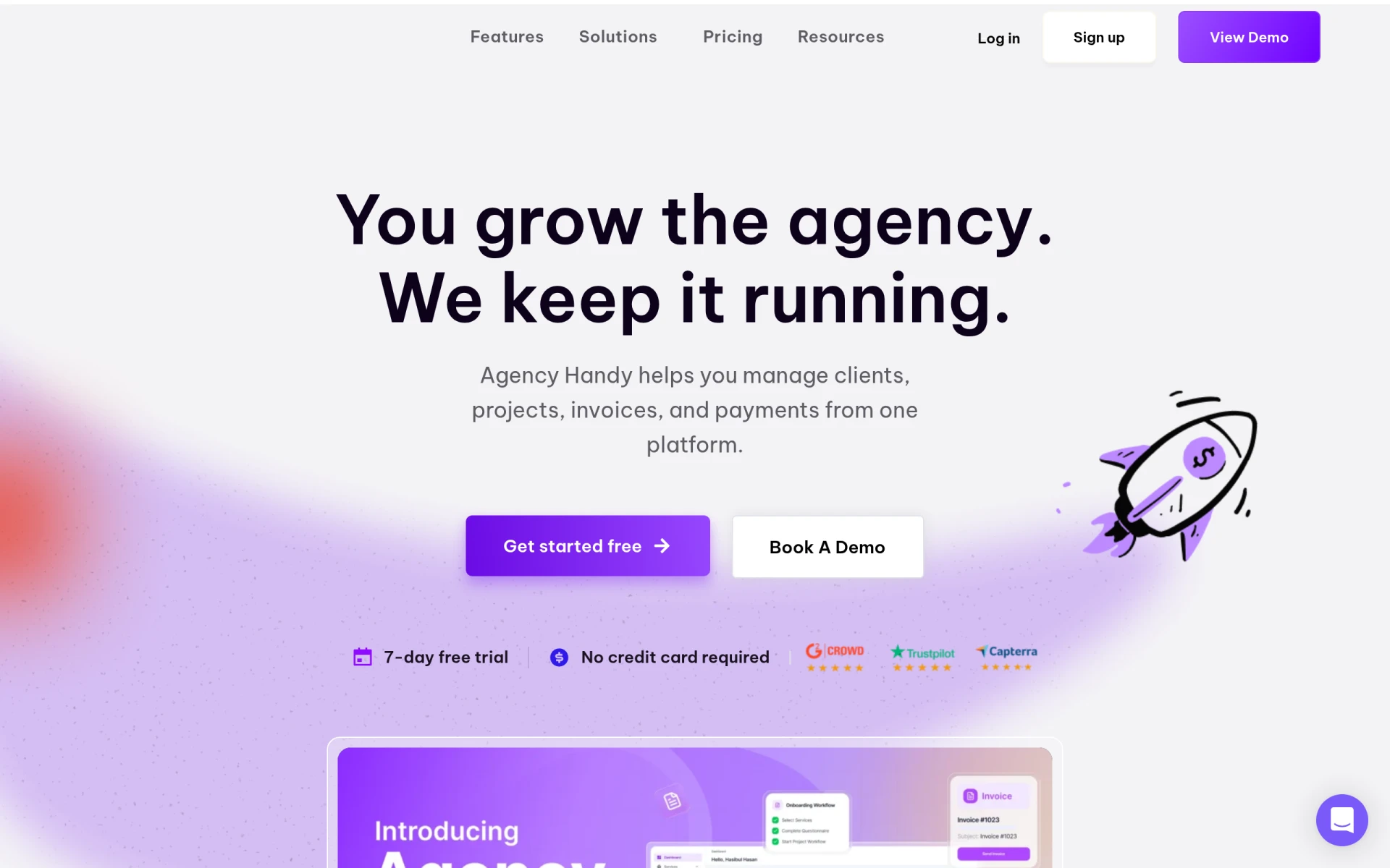 Agency Handy screenshot