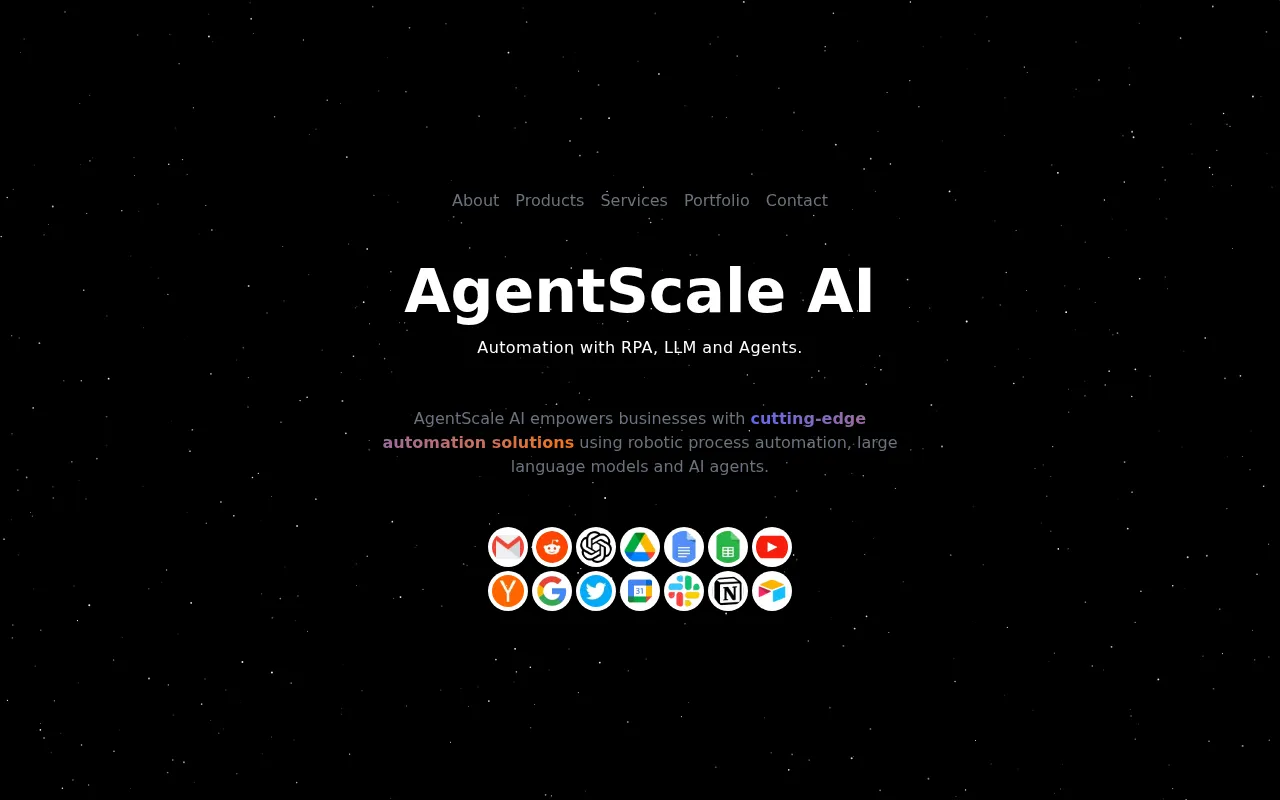 AgentScale AI screenshot