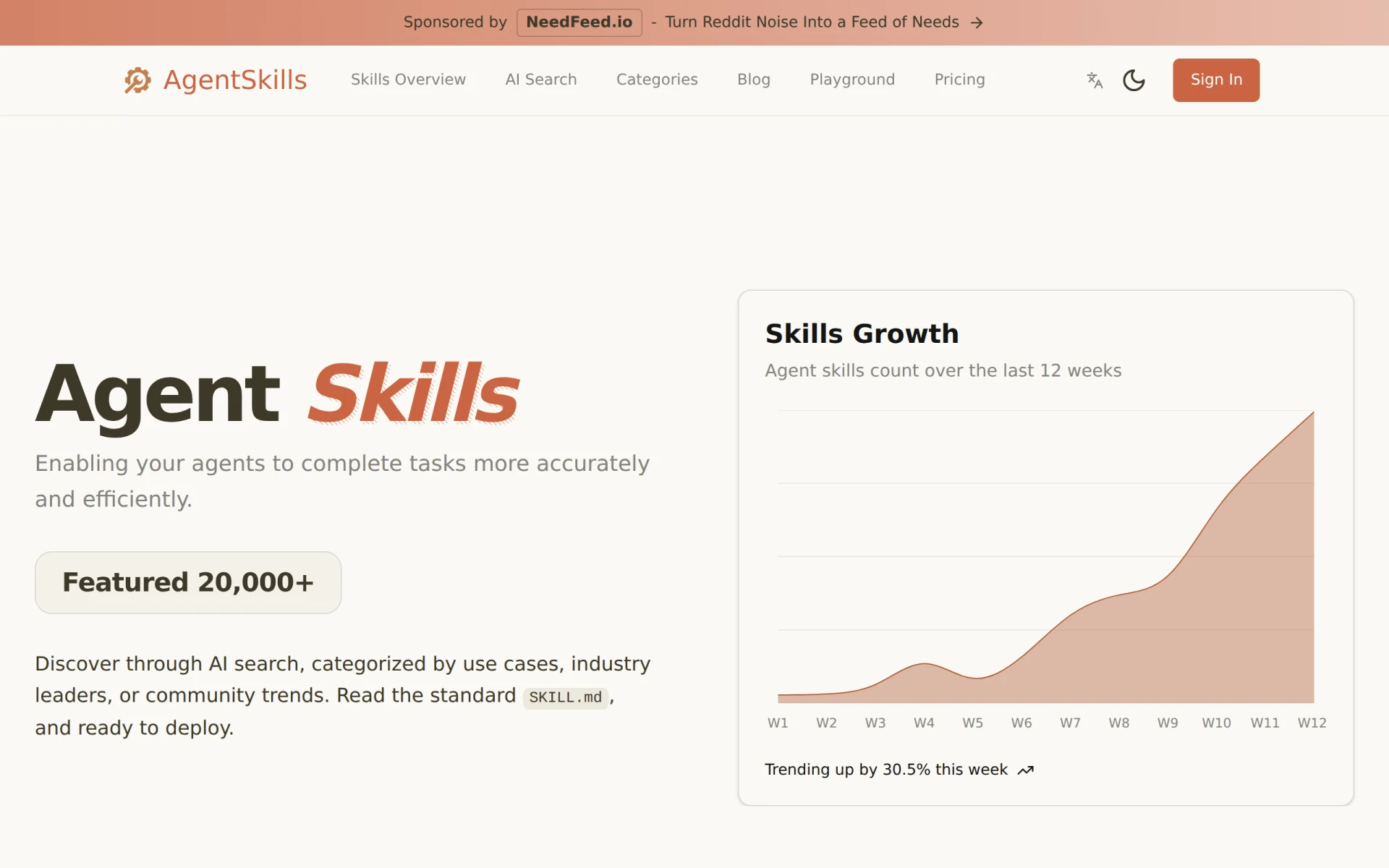 AgentSkills feature image