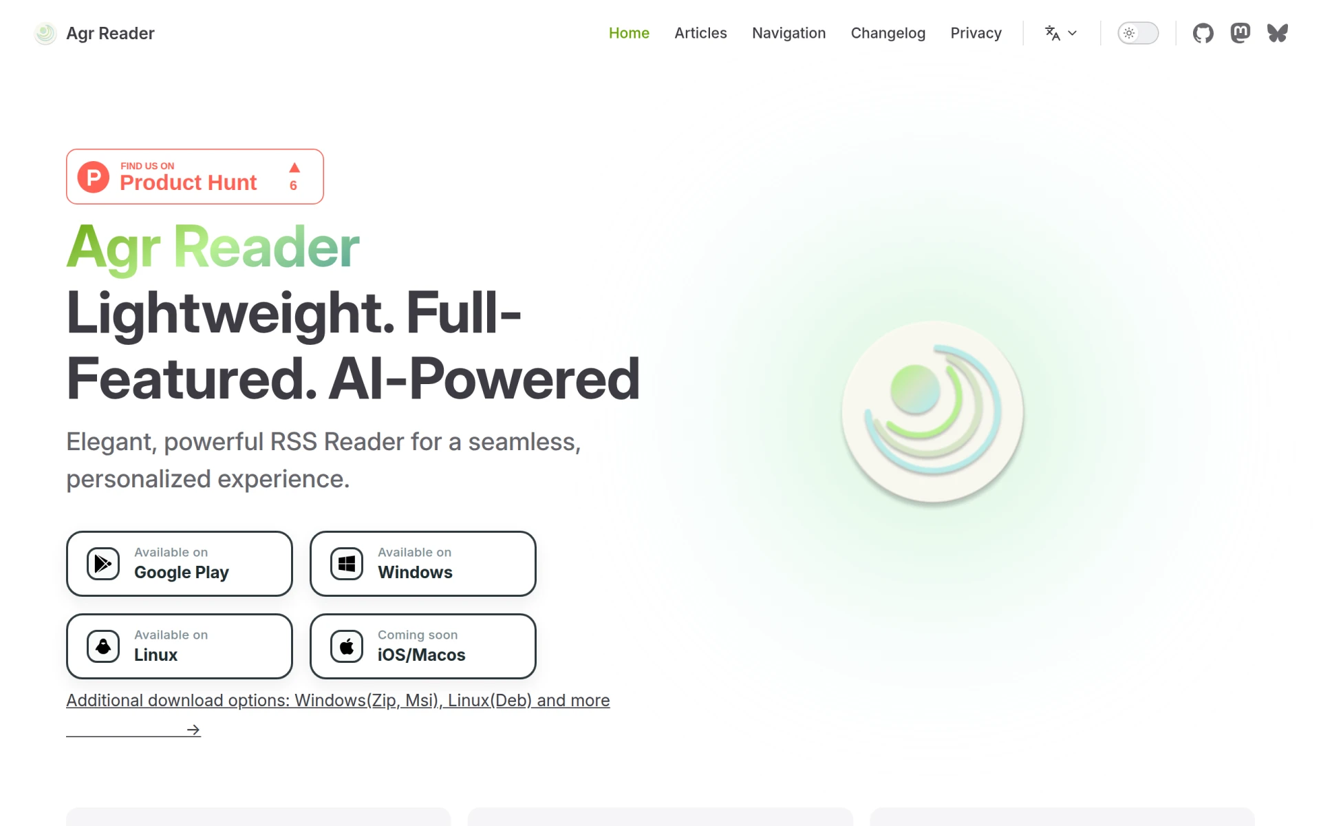 Agr Reader feature image
