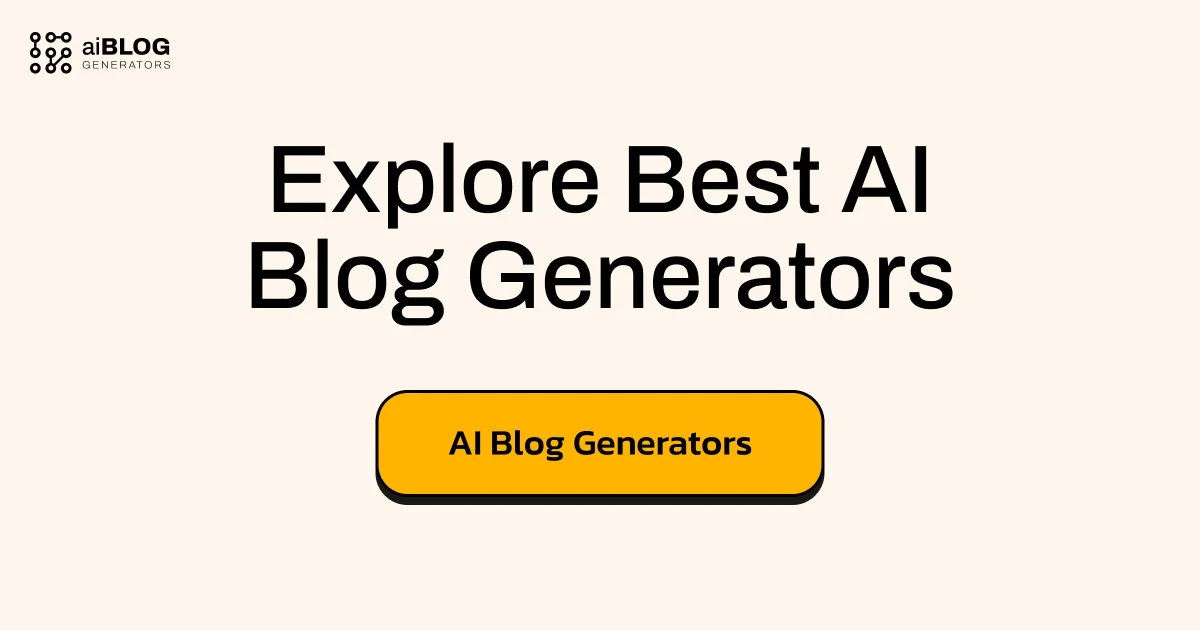 AI Blog Generator Directory screenshot