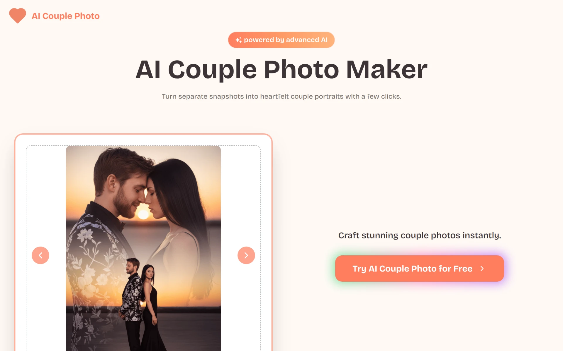 AI Couple Photo screenshot