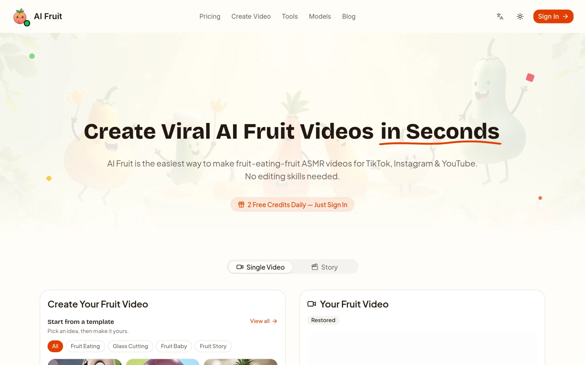 AI Fruit feature image