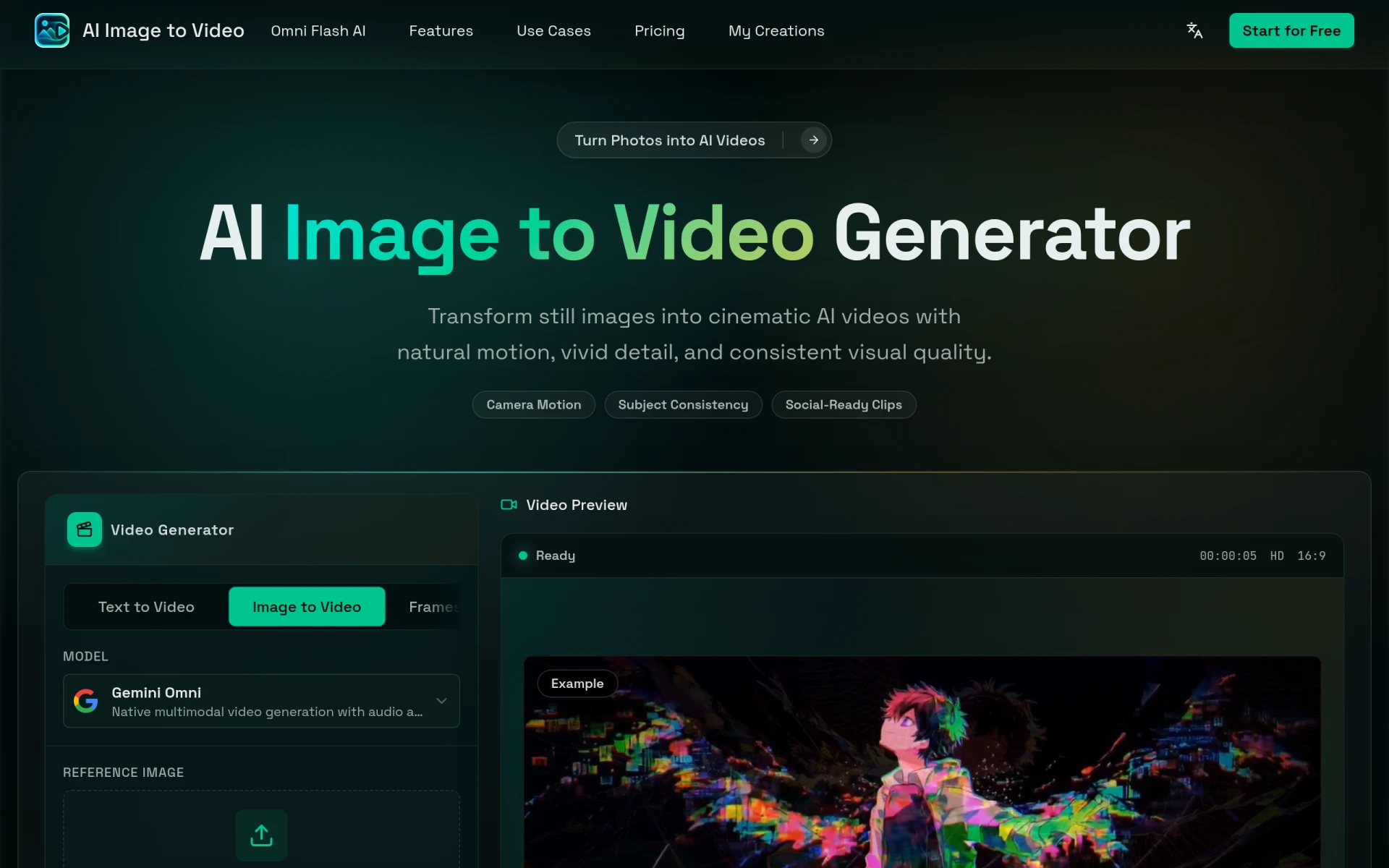 AI Image to Video screenshot