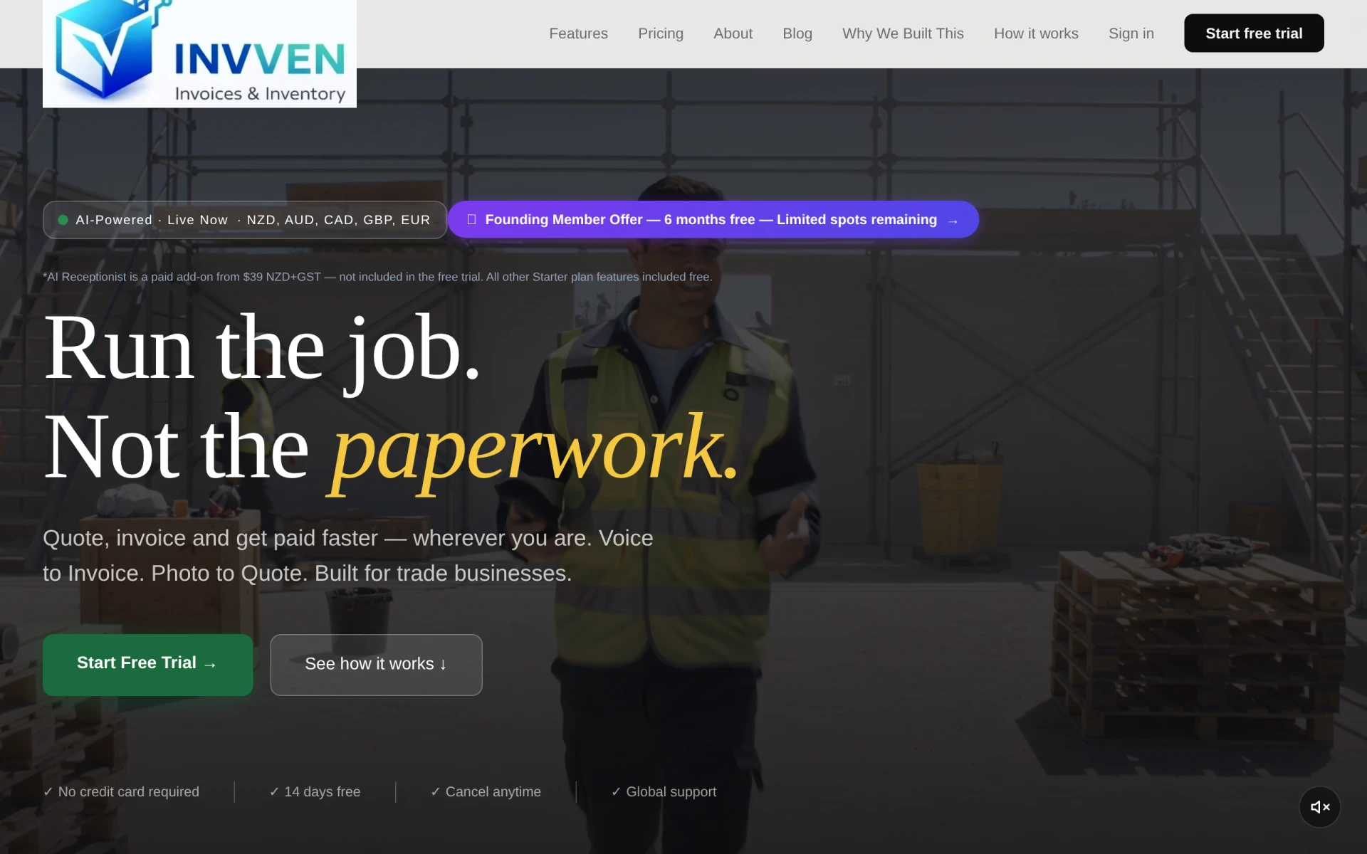 AI Invoicing & Inventory — Built for Businesses That Work in the Real World screenshot