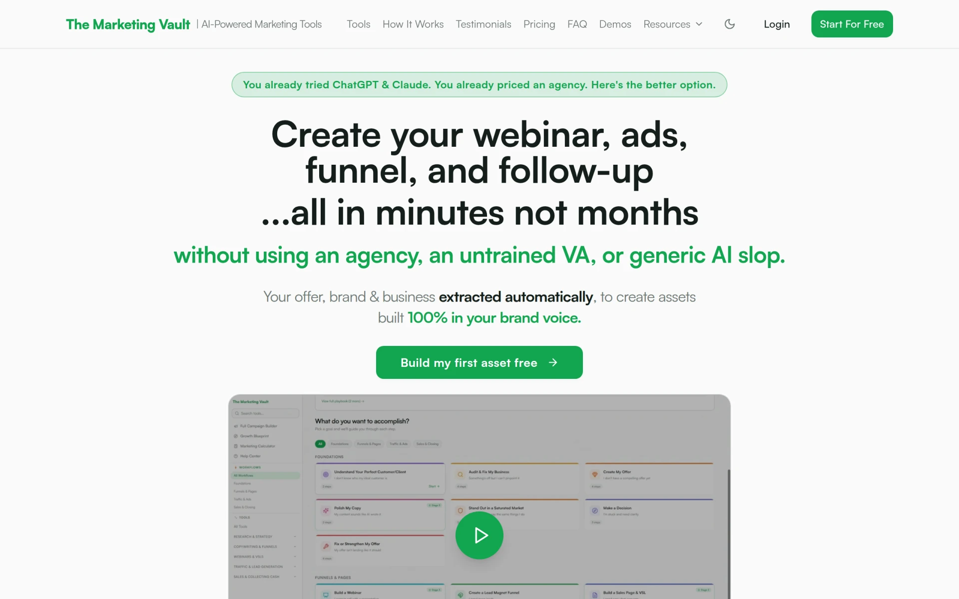 AI Marketing Coach screenshot