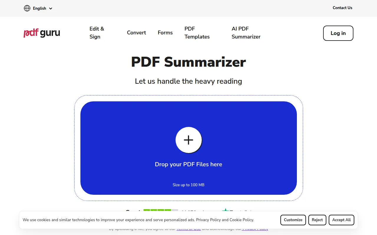 AI PDF Summarizer by PDF Guru screenshot