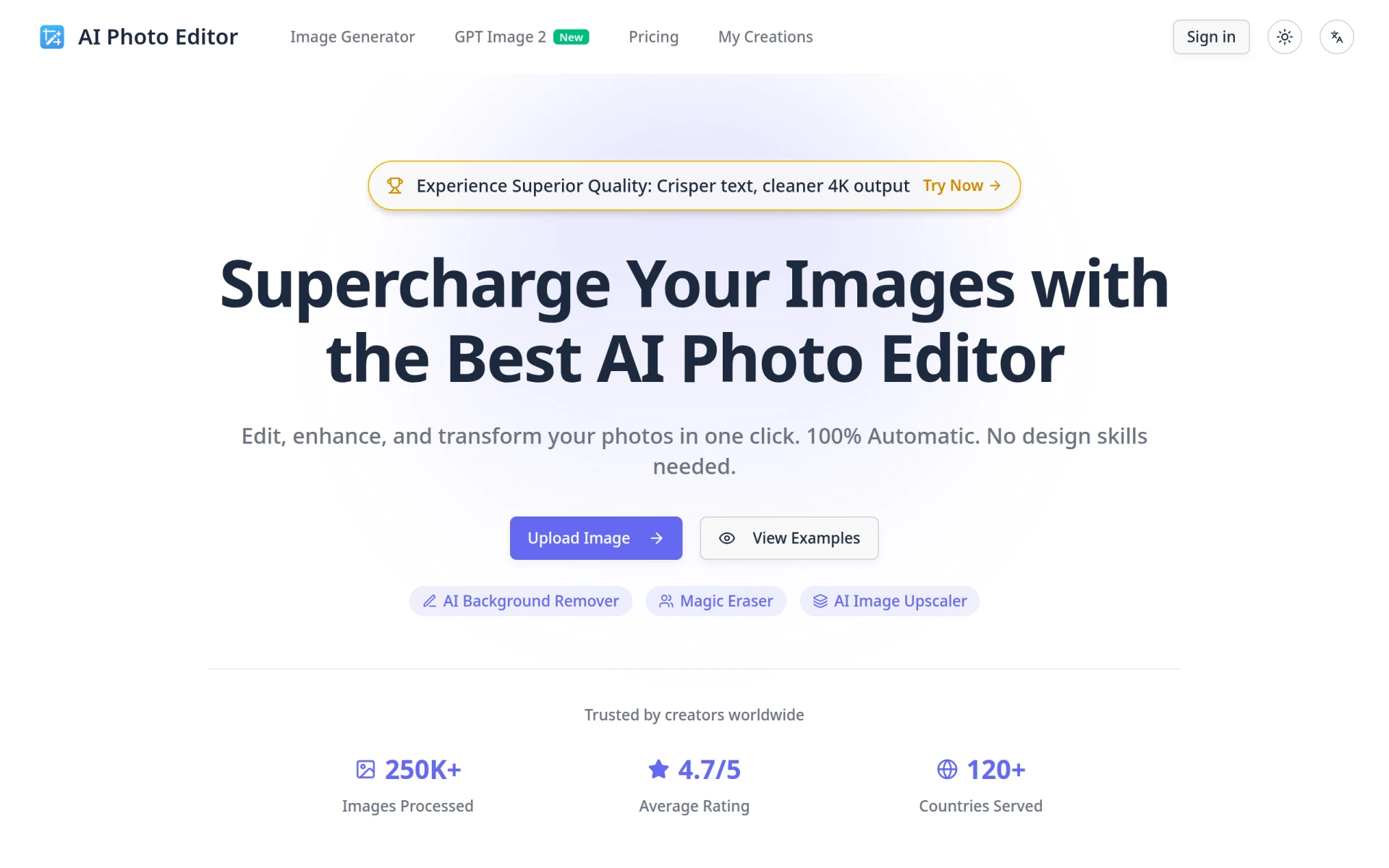 AI Photo Editor screenshot