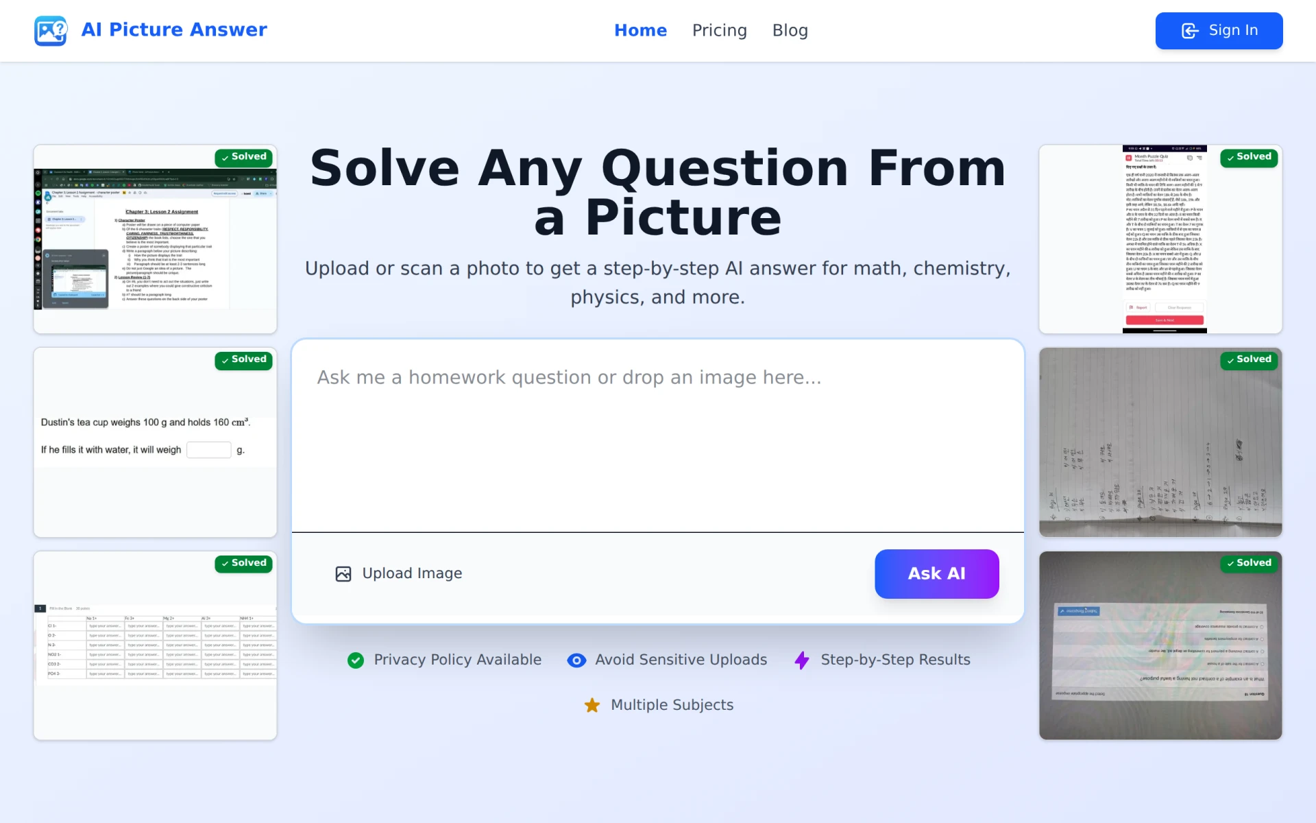 Ai Picture Answer feature image