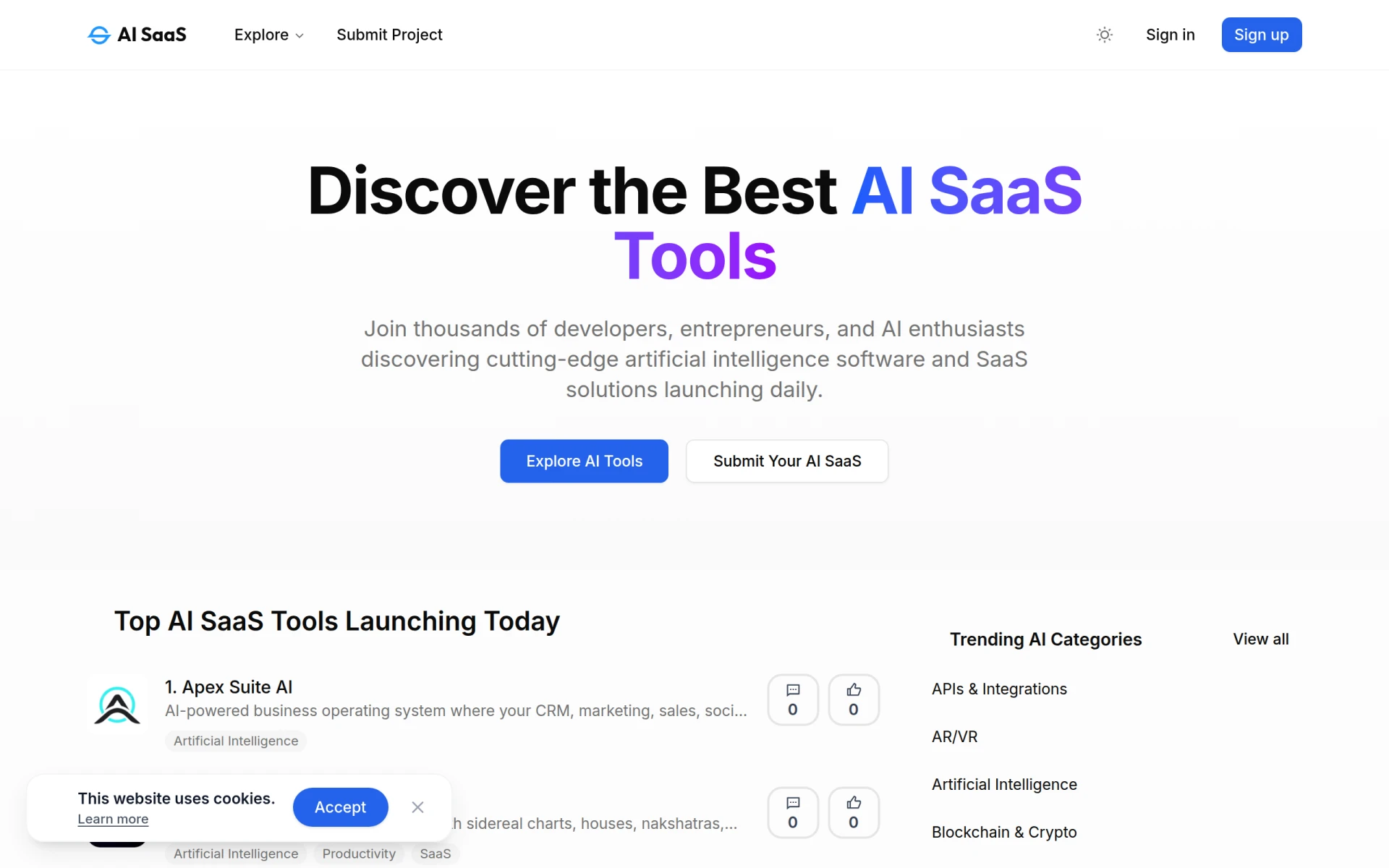 AI SaaS feature image
