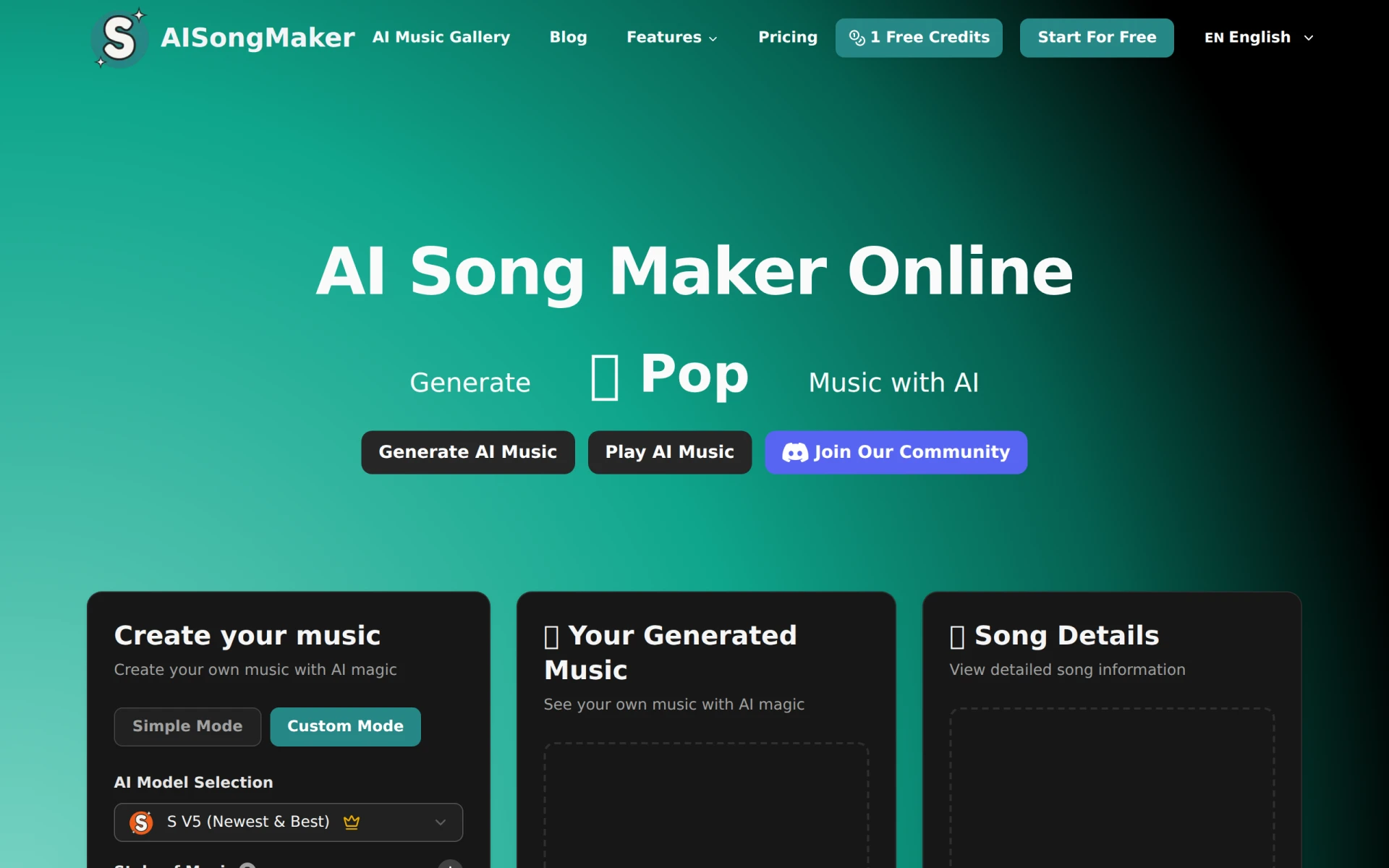 AI Song Maker feature image