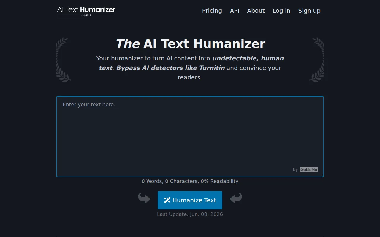 AI Text Humanizer screenshot
