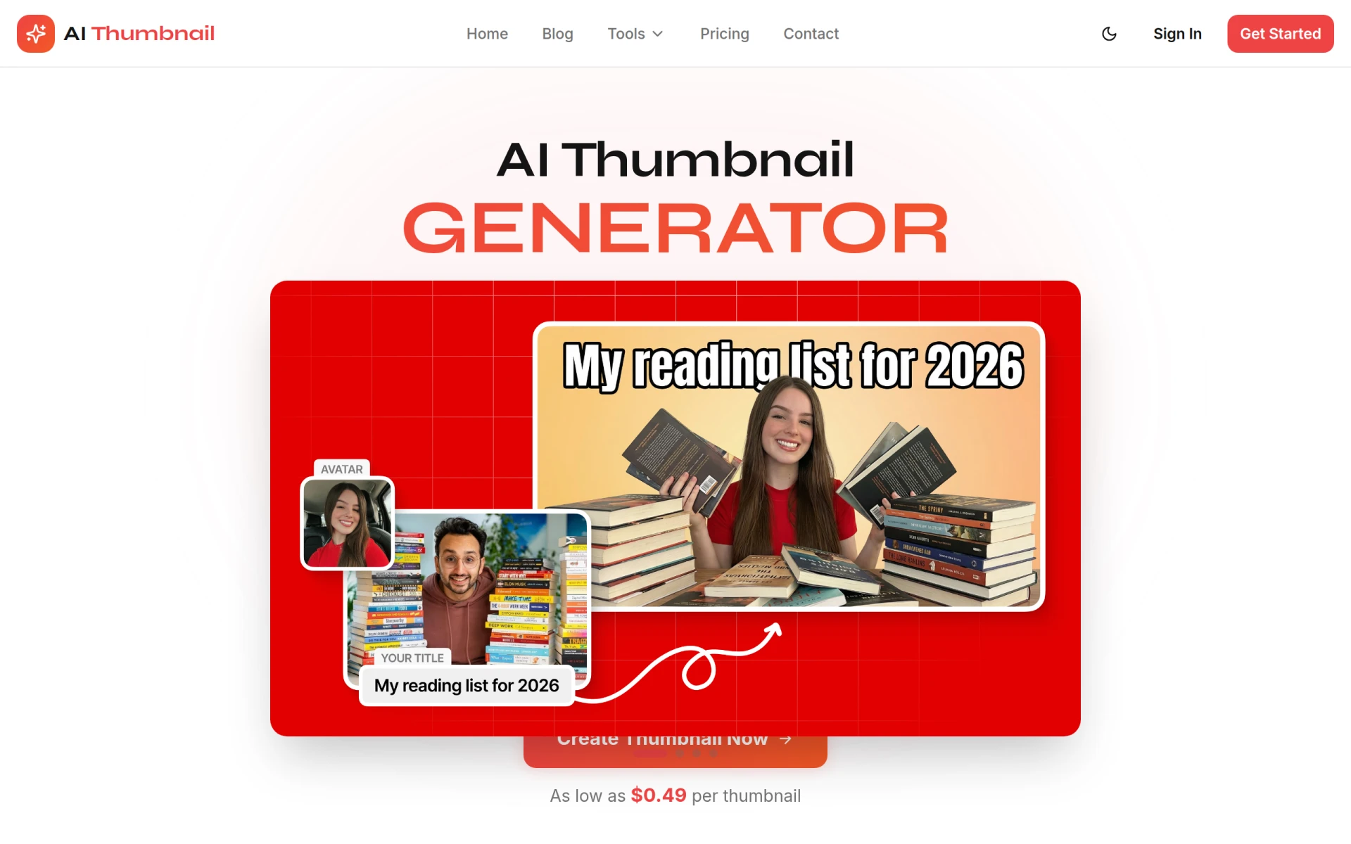 AI Thumbnail screenshot