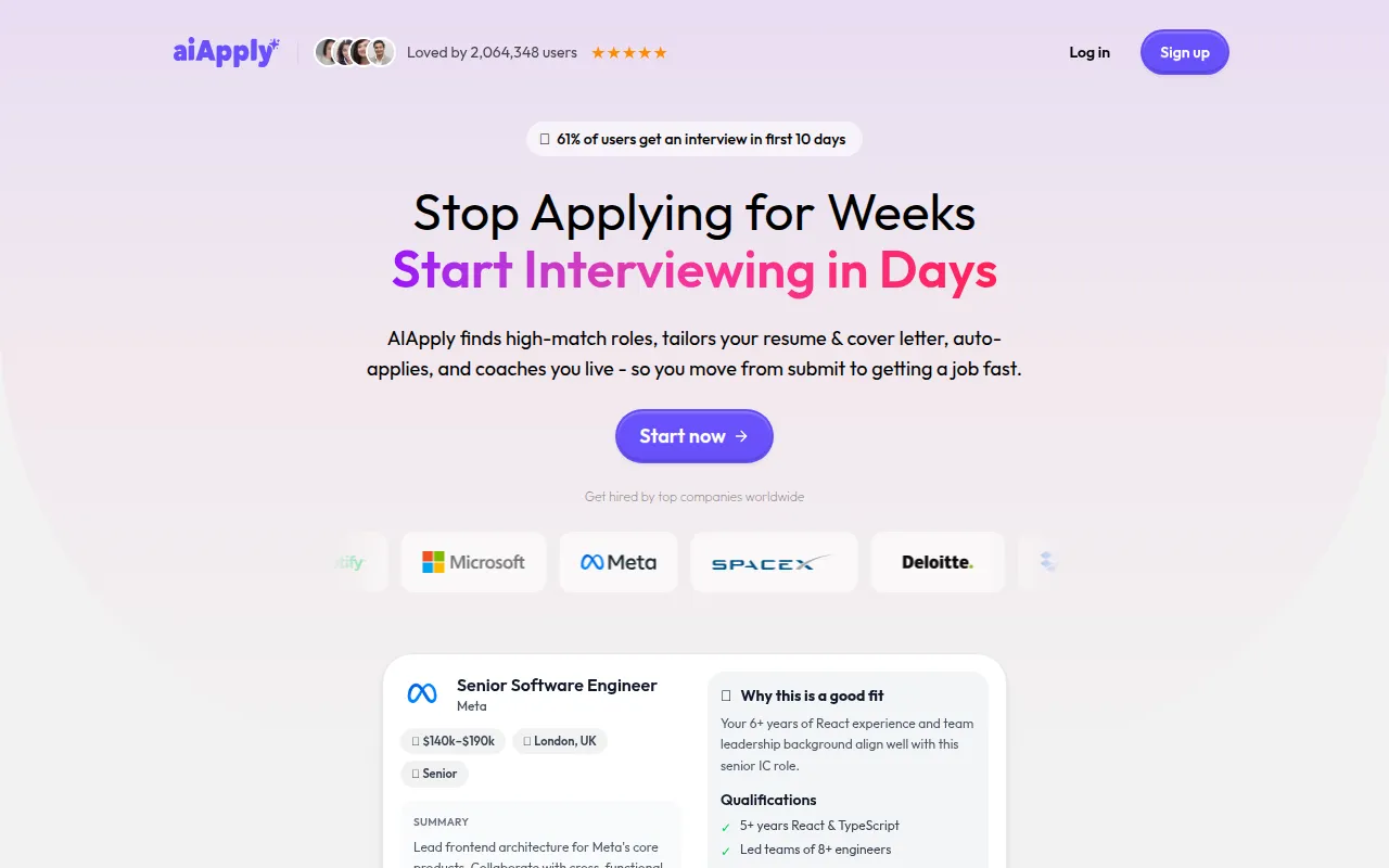 AIApply screenshot