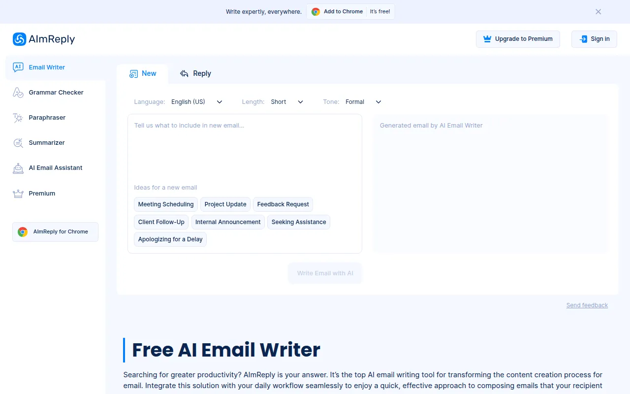 AImReply screenshot