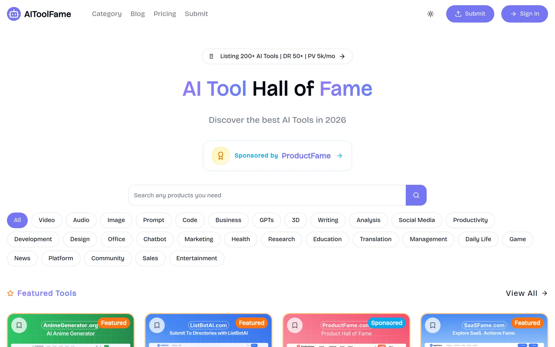 AIToolFame feature image